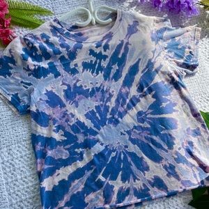 Tie-Dye Crop T-Shirt